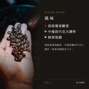 馬可經典 咖啡豆　風味